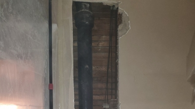 Before Pipe Repair Photo