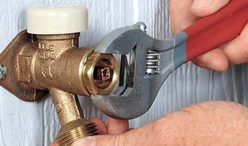 Fixing faucet